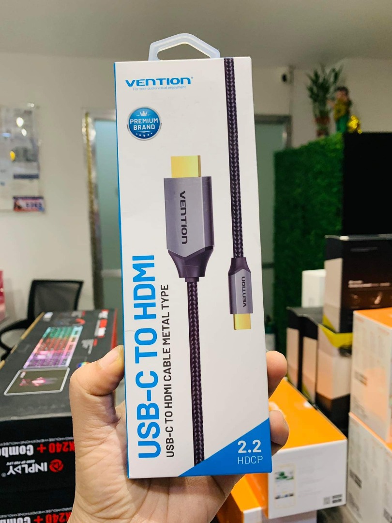 XCD Essentials USB-C to HDMI Cable V2 (1m) main image 1