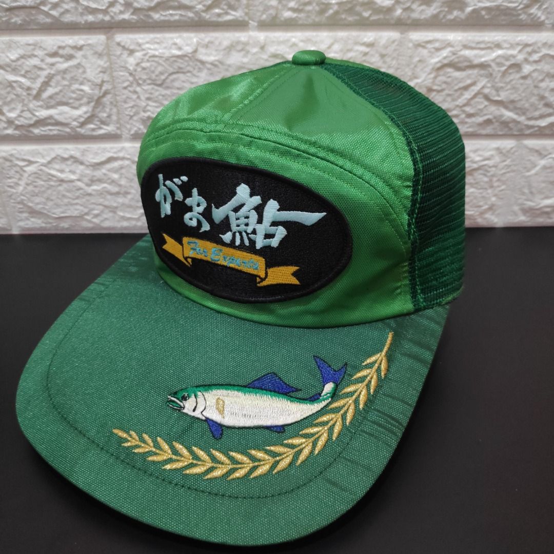 Vintage GAMAKATSU Fishing Hook Lure Half Trucker Mesh Cap, Men's Fashion,  Watches & Accessories, Cap & Hats on Carousell