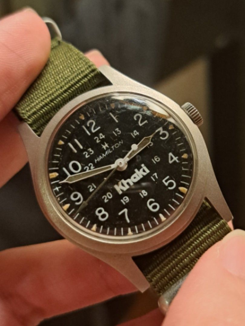 Vintage hamilton field new arrivals watch