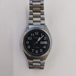 ( 新年秒閃價)Vintage Seiko 7009-3189 Automatic Stainless Steel Military Watch ( 需修理或收藏用 )(歡迎消費券 )64229144650370110