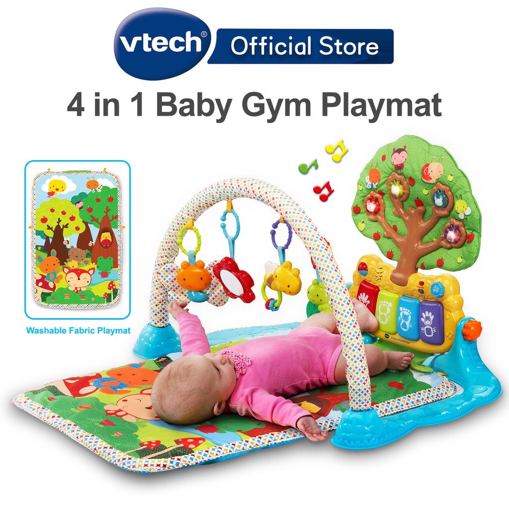 Vtech 4 in 1 Baby Gym Playmat, Babies & Kids, Infant Playtime on Carousell