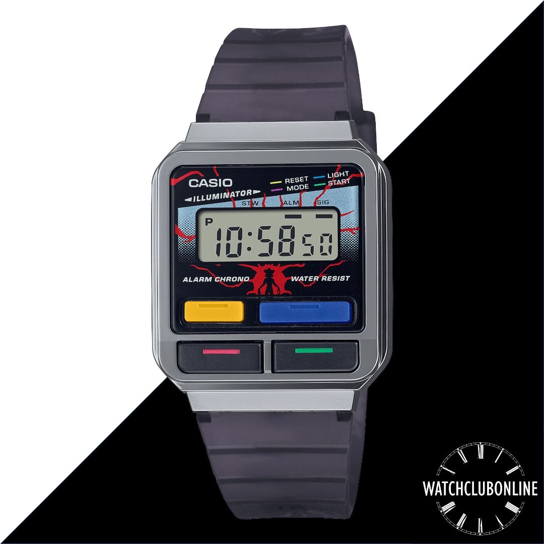 WatchClubOnline A120WEST 1A Casio General Stranger Things Men