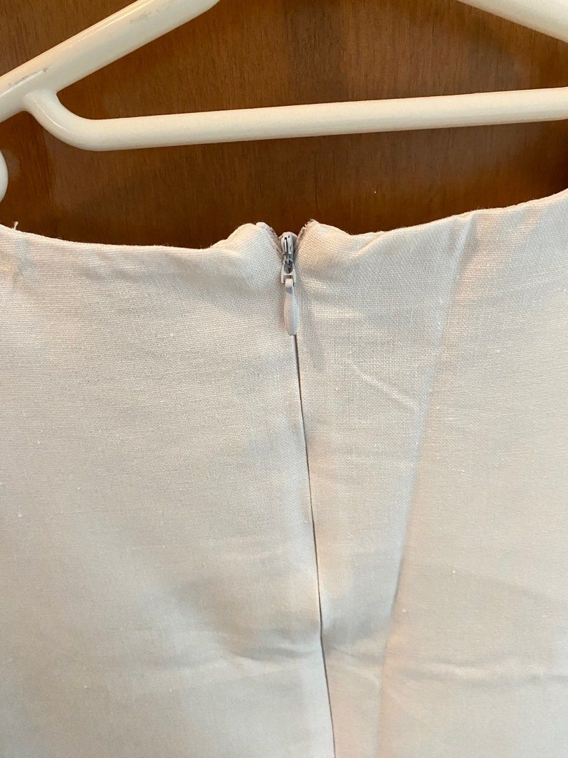 White hotsell canvas dress