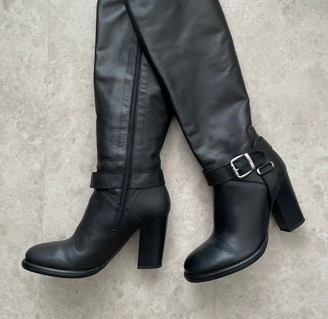 Genuine leather boots clearance womens