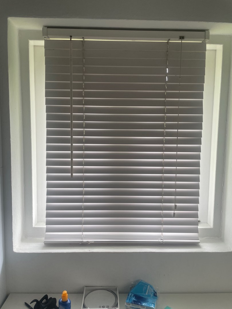 Wooden louver blinds, Furniture & Home Living, Home Decor, Other Home