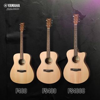 Yamaha F400 series F400 / FS400 / FS400C acoustic guitars (NEW!!)