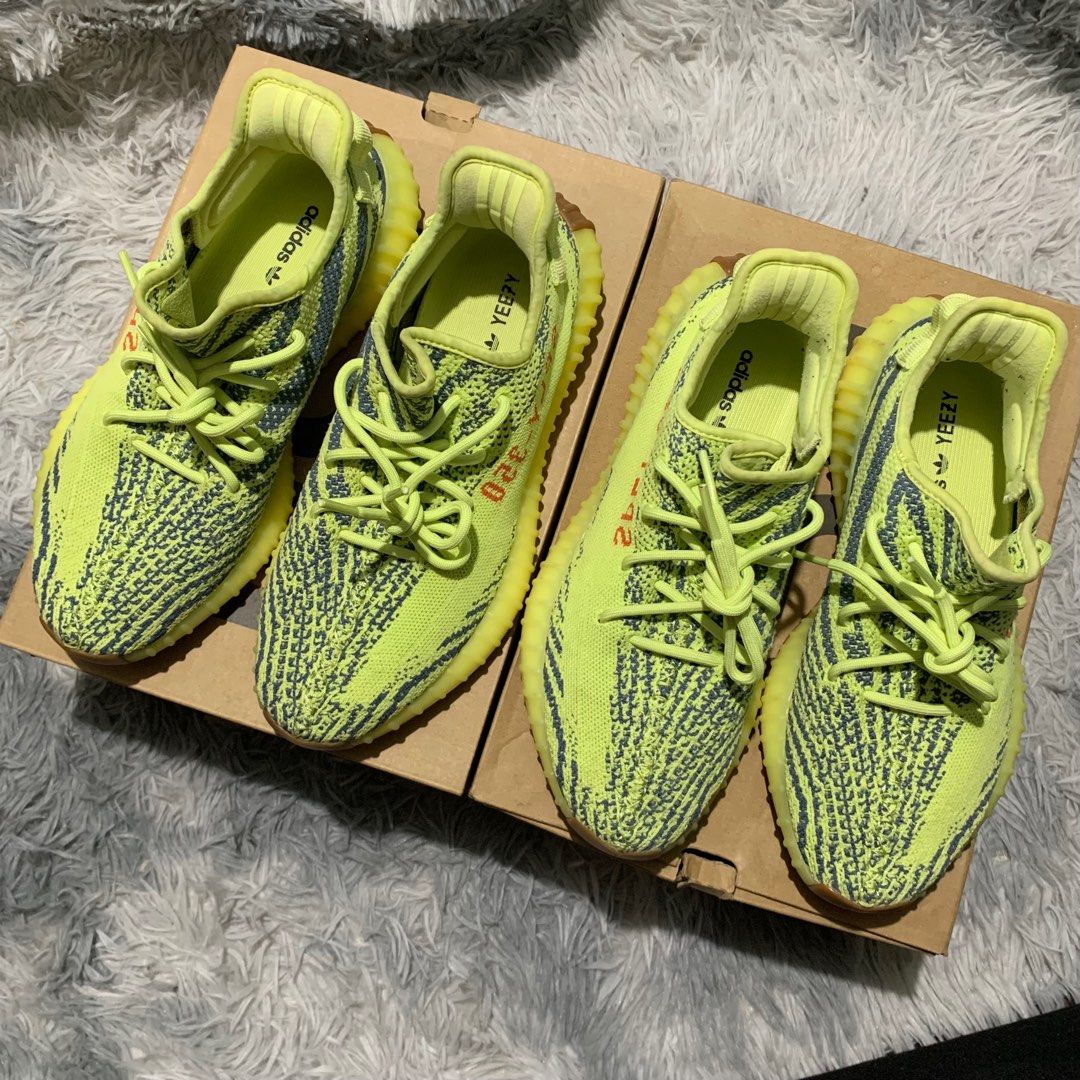 Yeezy frozen yellow glow in the dark on sale