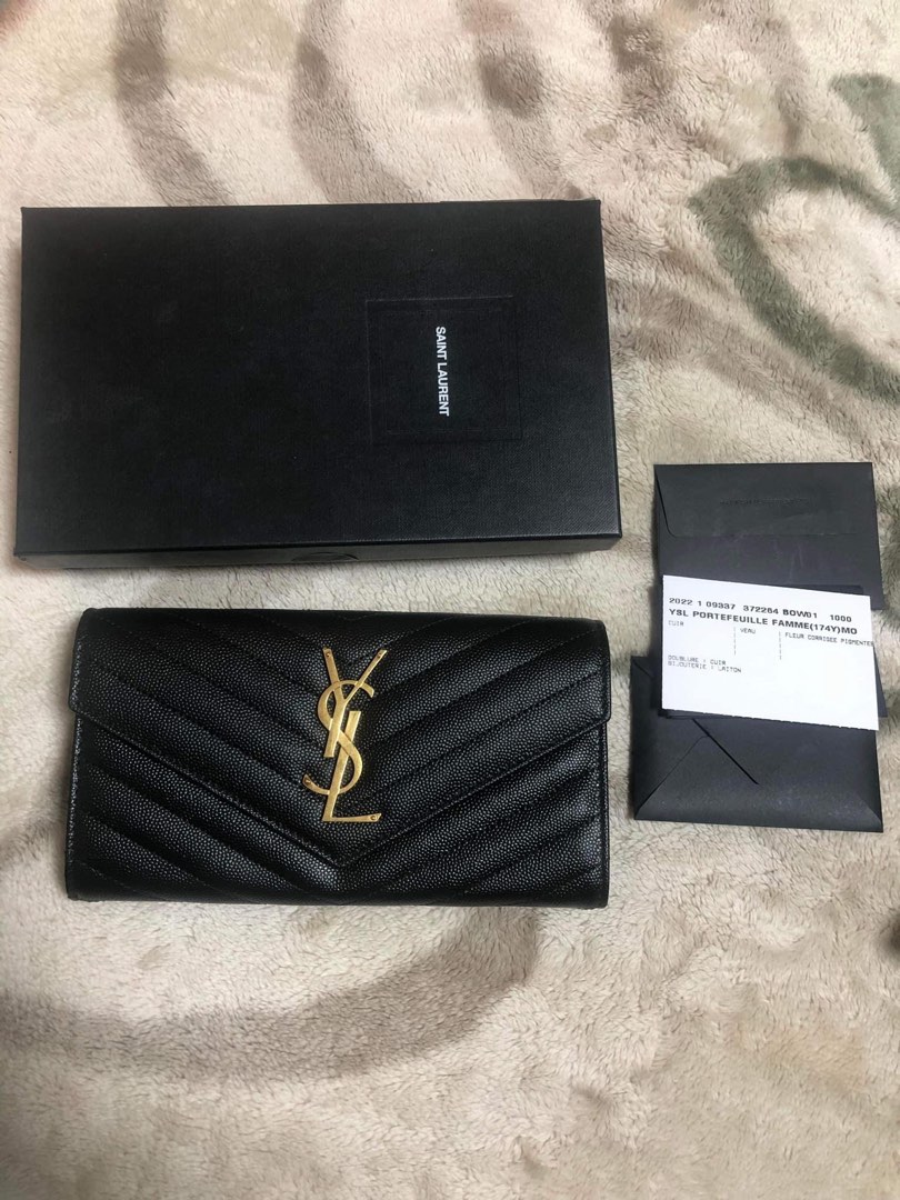 Ysl long wallet on Carousell