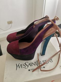 YSL Obsession heels