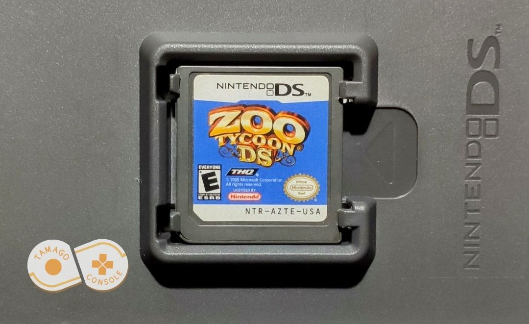 Jeu Zoo Tycoon DS - Version Française - Boîte, Cartouche Et Livret Inclus - Bon État