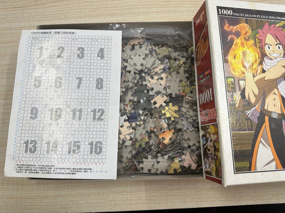1000pcs Anime Puzzles, Hobbies & Toys, Toys & Games on Carousell