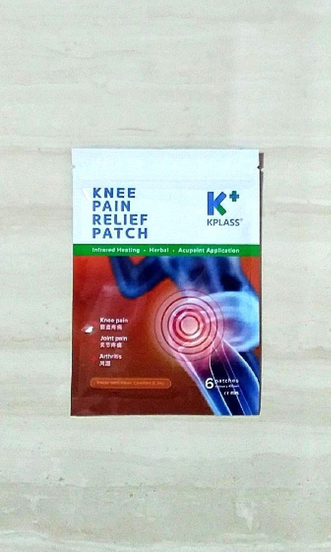 1pkt (6 patches) Kplass Knee Pain Relief Patch 130mm x 100mm, Health