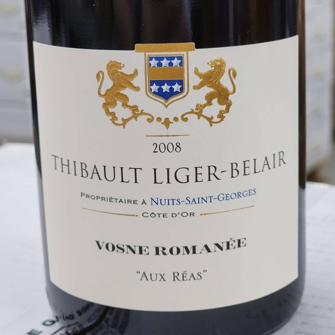 2008 Thibault Liger Belair Vosne Romanee Aux Reas Vosne romanee