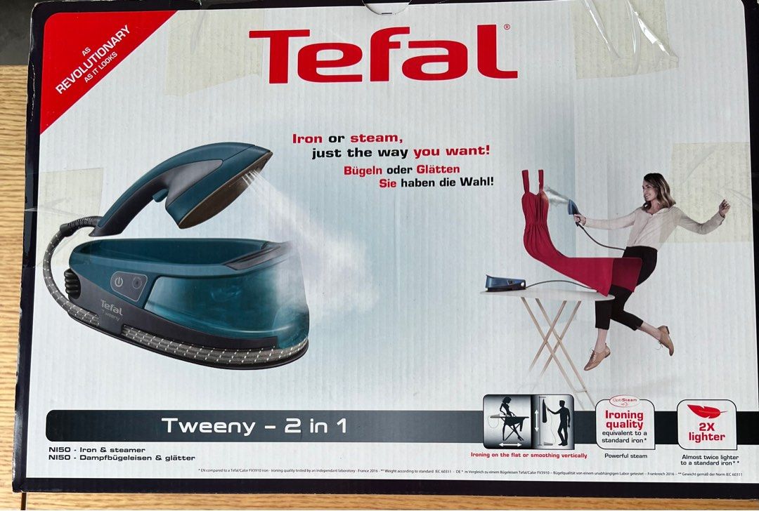 Tefal tweeny on sale steam iron