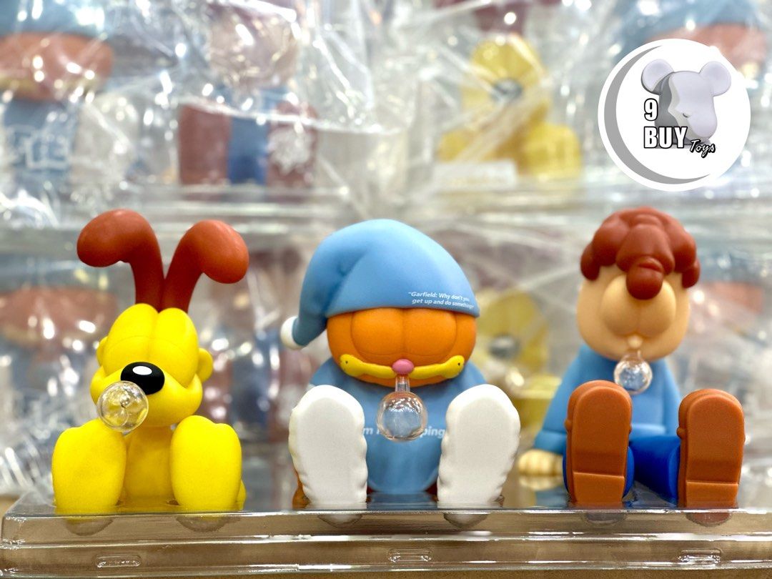 ZCWO Sleeping Garfield Family 三体セット ZCWO Sleeping Garfield Family Designer Art Vinyl H12CM