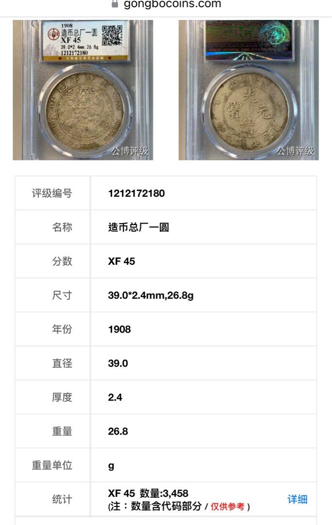 光緒元宝 光緒元寶 一園 1ドル 香港造 プルーフライク hong kong trade dollar products for sale | eBay