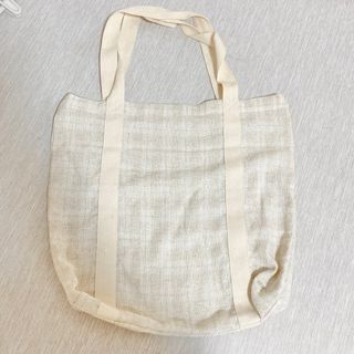 米白 針織袋 托特包 手提袋 帆布袋 帆布包 針織包