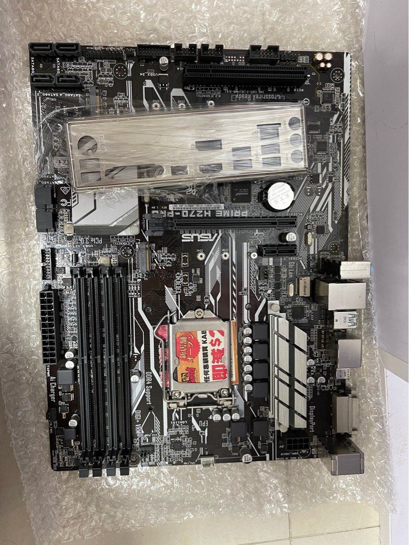 二手ASUS PRIME H270-PRO h270 DDR4 LGA1151 ATX MB , 電腦＆科技