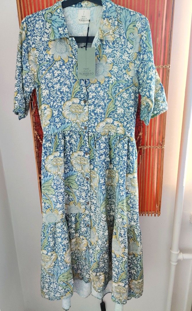 Next x William Morris shirtdress BNWT Women s Fashion