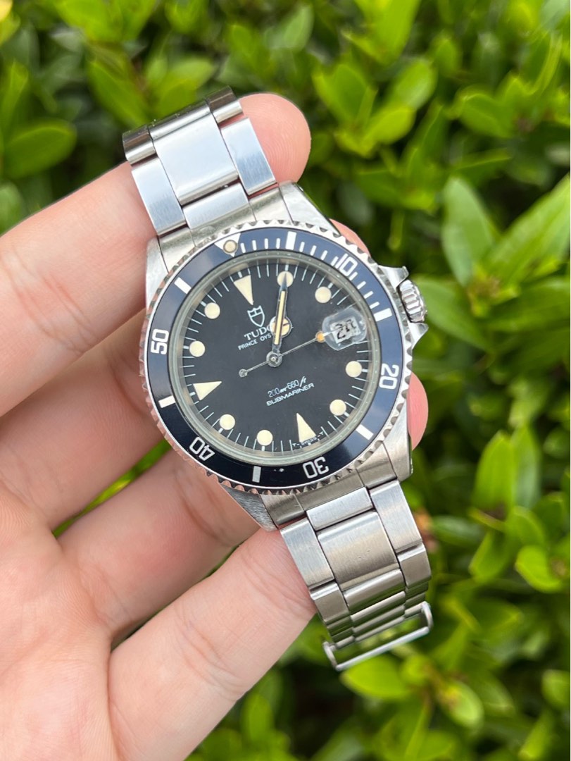 SOLD Tudor Submariner 36mm ref. 76000 with Rolex signed