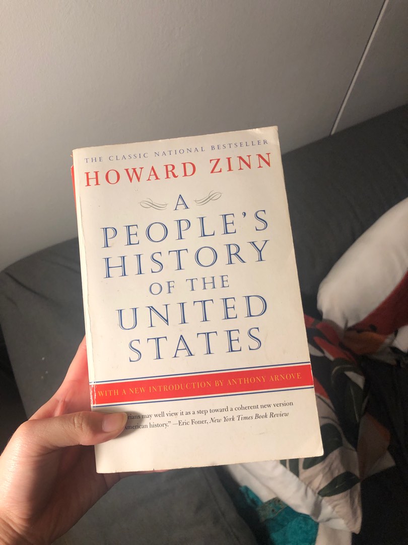 on　Carousell　A　United　Fiction　of　by　Howard　Zinn,　Magazines,　People's　Books　Toys,　Non-Fiction　History　States　the　Hobbies