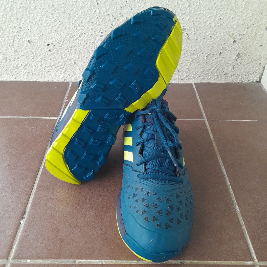Adidas flexcloud blue/yellow top hockey shoes 2017