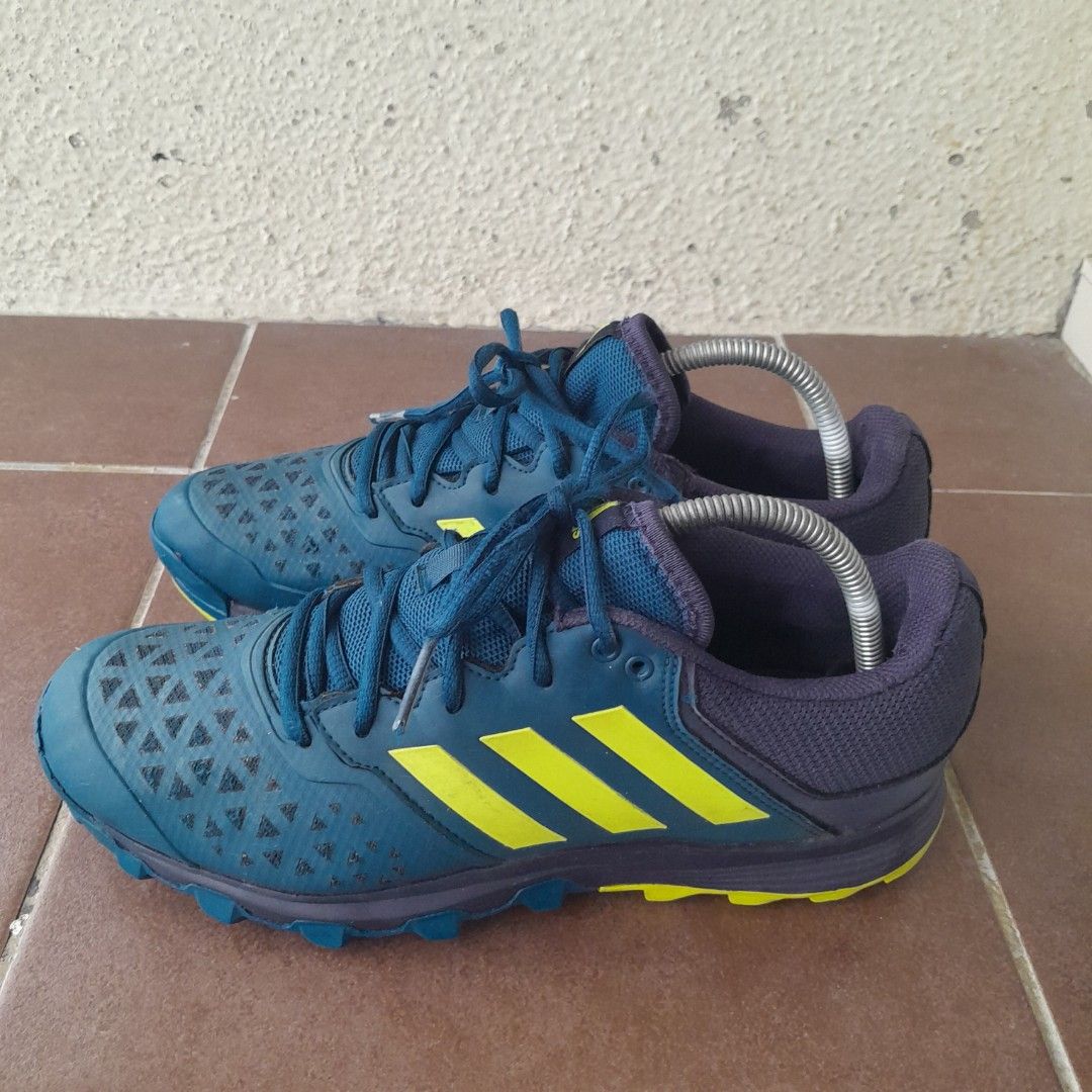 ADIDAS FLEXCLOUD FIELD HOCKEY TRAINERS ASTROS TURF SHOES Kasut Hoki 8UK