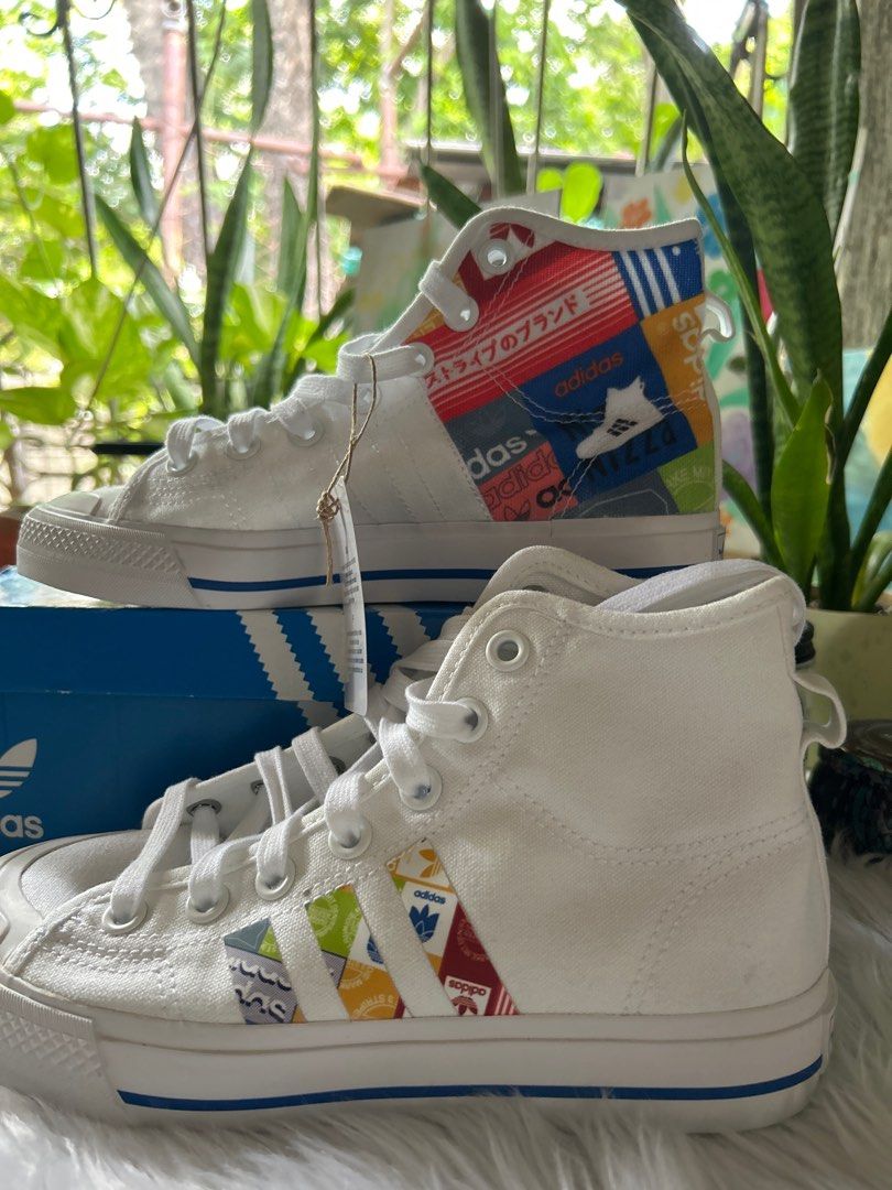 Adidas Nizza Hi RF size 22cm (Category: Babies & Kids Fashion) located in Imus. Submitted by luxefad (Listing ID 1248491589, Image 2). Description: Brandnew With box .