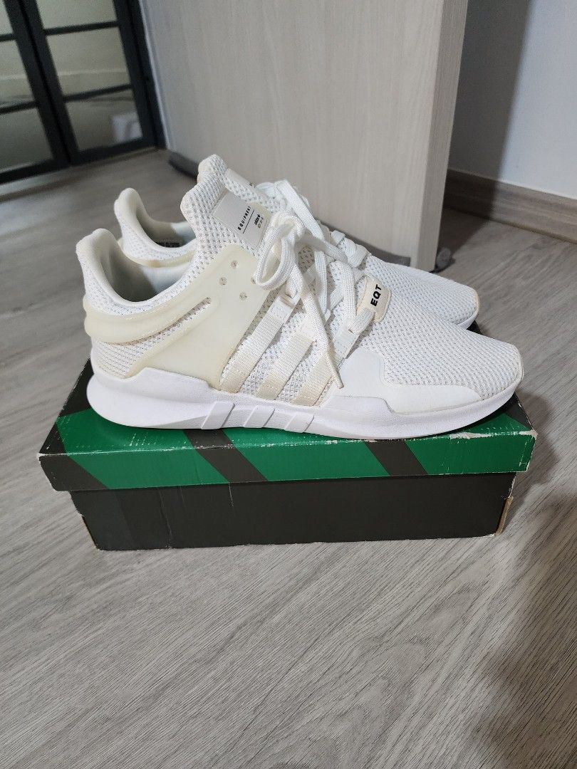 Adidas originals eqt support adv white