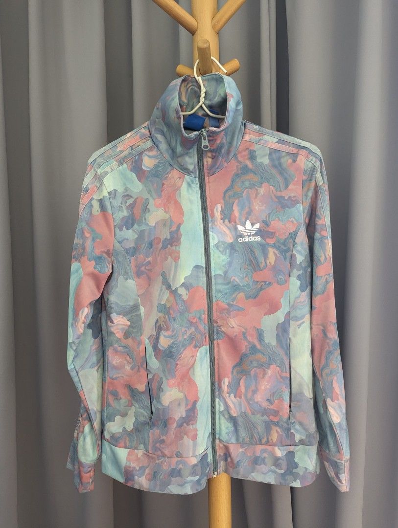 Adidas pastel bomber jacket deals