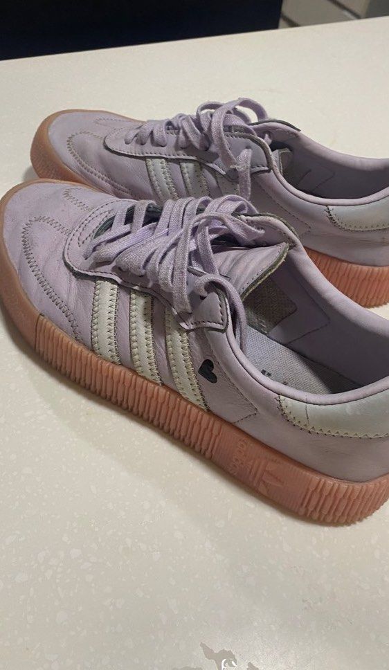 Adidas sambarose purple clearance