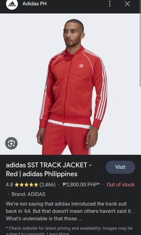 Adidas Track Jacket, Men'S Fashion, Coats, Jackets And Outerwear On  Carousell
