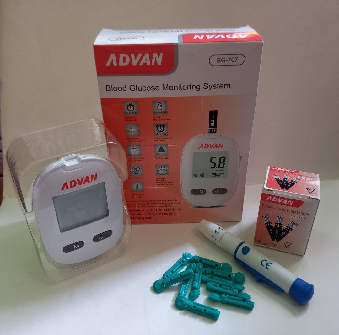Advan with 25 strips, Health & Nutrition, Health Monitors