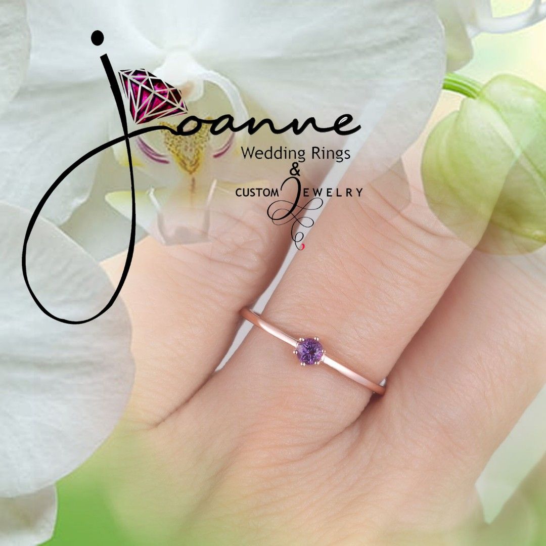 Affordable Promise Ring Engagement Ring Birthstone Ring