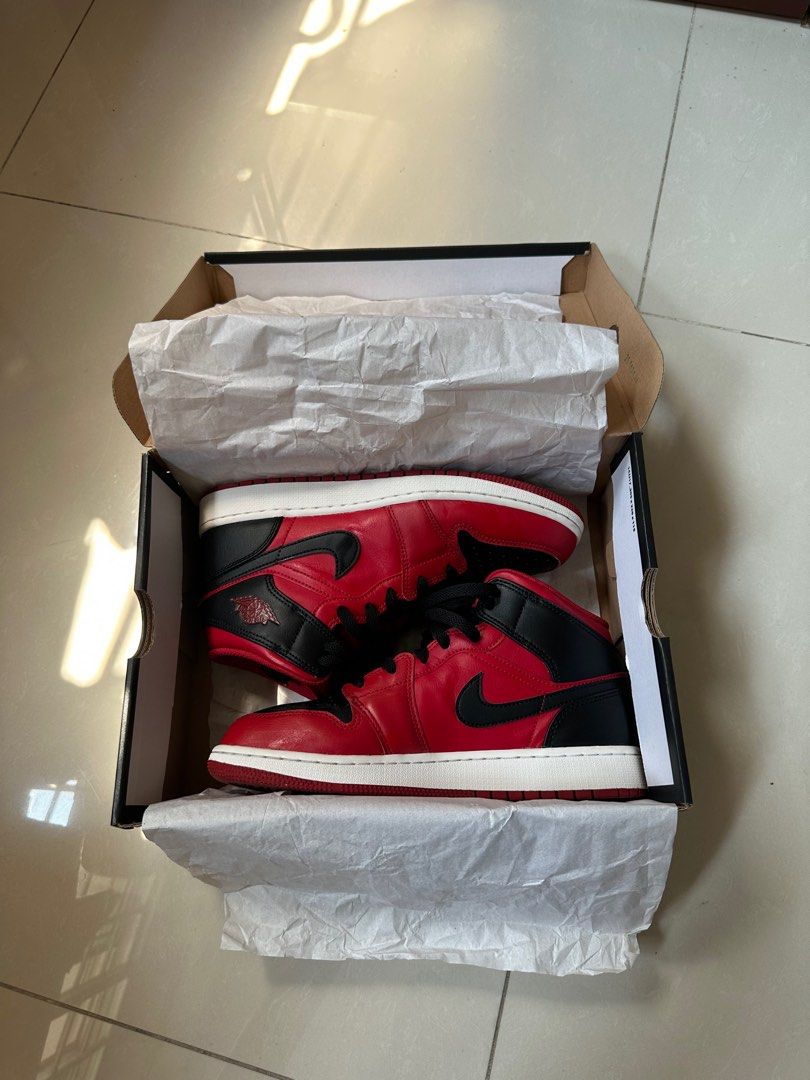 Air jordan 1 mid box new arrivals