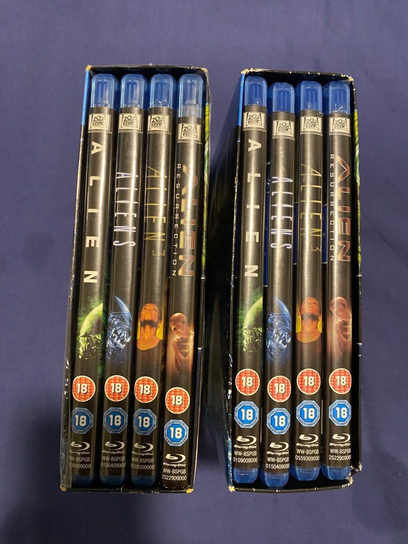 Alien Blu Ray Collection, Hobbies & Toys, Music & Media, CDs & DVDs on ...