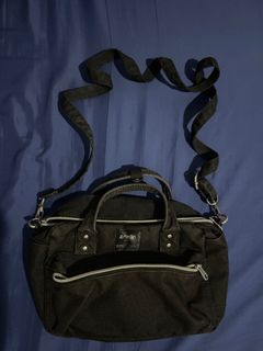 Anello Black Shoulder Bag