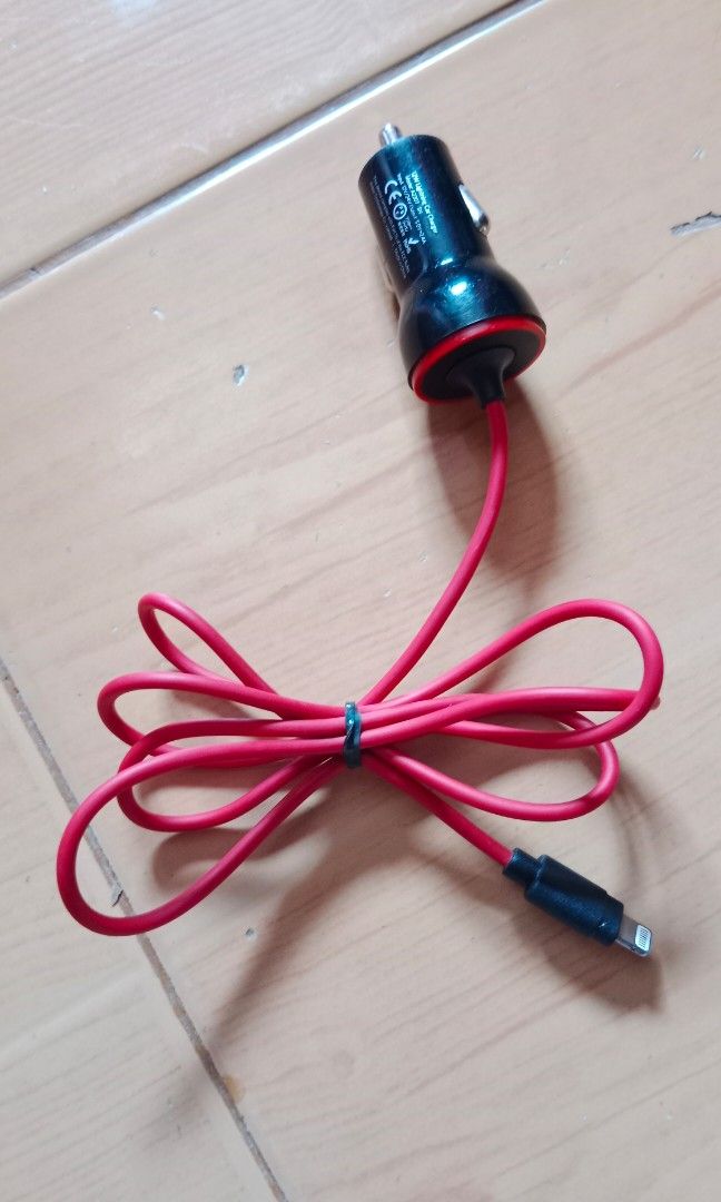 Anker iPhone Car Charger 12W 5V Lightning (Category: Chargers & Cables) located in Bulacan. Submitted by Shoppe.Ups (Listing ID 1248610539, Image 1). Description: Anker iPhone Car Charger 12W 5V Lightning what you see is what you get meetups: guiguinto plaridel bulacan - via shopee checkout *(payment First) - LBC COP/COD *(payment first for shipping fee only) -toktok / lalamove *mop: via gcash pm for interested.