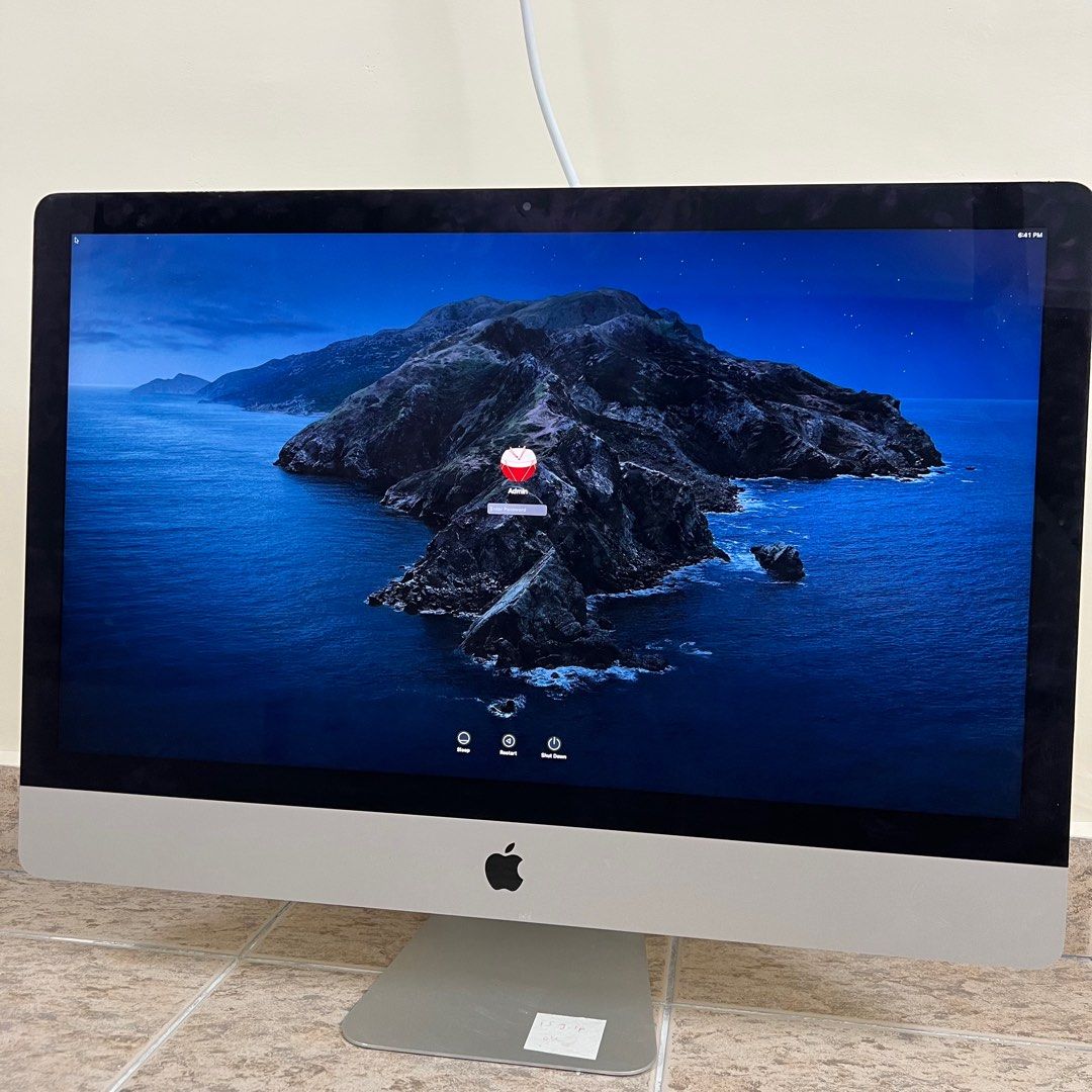 Apple iMac 27 inch i5 3.4Ghz 32GB Ram 1TB SSD Nvidia Graphics 2GB ...