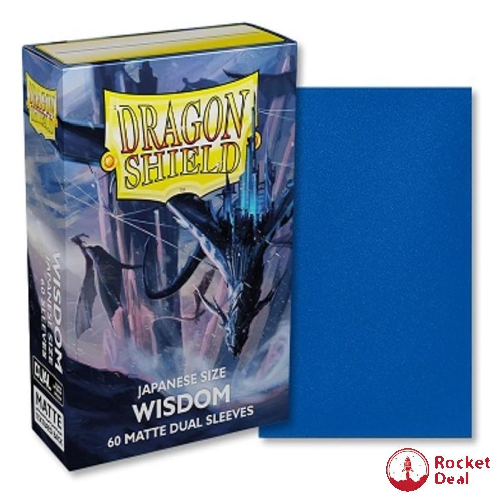 Arcane Tinmen Dragon Shield 15157 Dual Matte: Wisdom 60 Count Japanese Size Sleeves Arcane Tinmen Dragon Shield 15157 Dual Matte: Wisdom 60 Count Japanese Size Sleeves