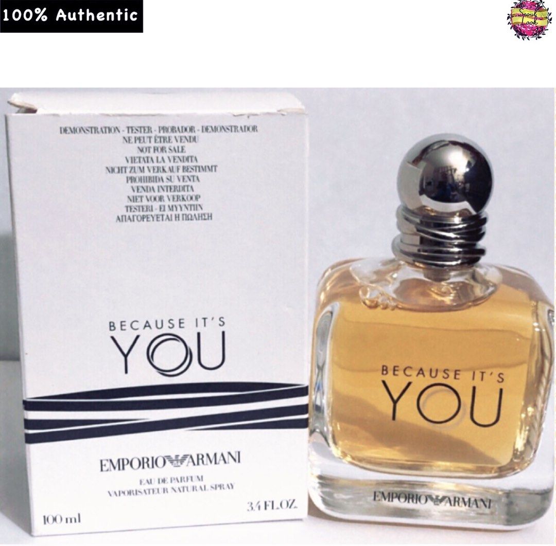 Because it's you armani mens discount