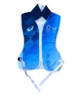 ASICS TOKYO SUMMER OLYMPIC 2020 Vest Zipper Down Jacket