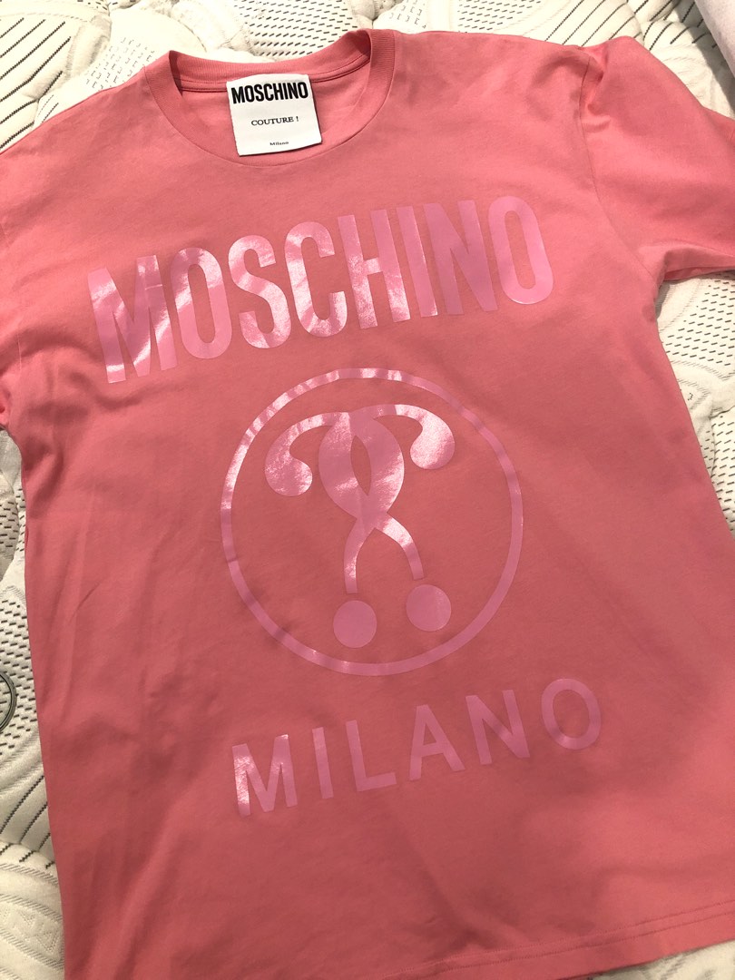 T shirt oversize discount moschino