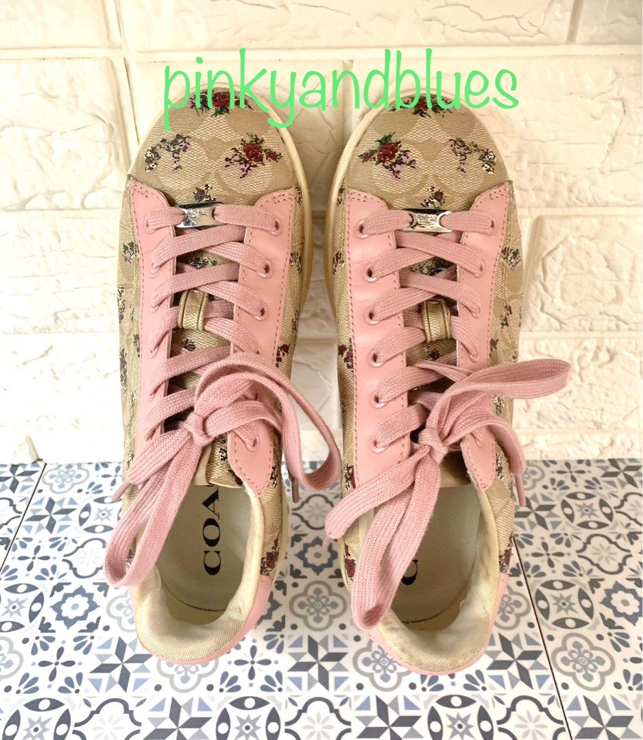 Coach floral sneakers online
