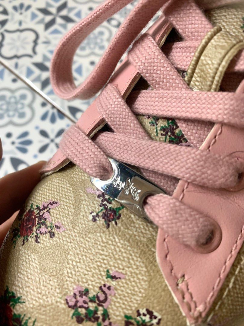 Coach floral sale sneakers