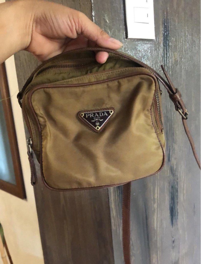 Authentic prada camera bag on Carousell