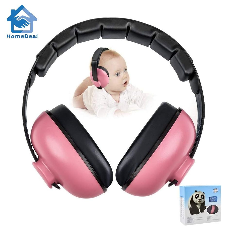 Baby Ear Protection Earmuffs Infant Hearing Protection Comfortable and Adjustable Noise Cancelling Headphones for Babies Toddlers Infants Baby Headphones Noise Reduction for Concerts Redrose Redrose B...