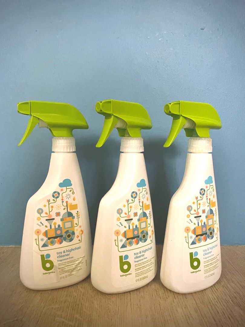 Babyganics highchair sales and toy cleaner