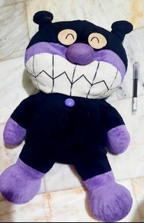 Large  Stuff toy Baikinman Japan