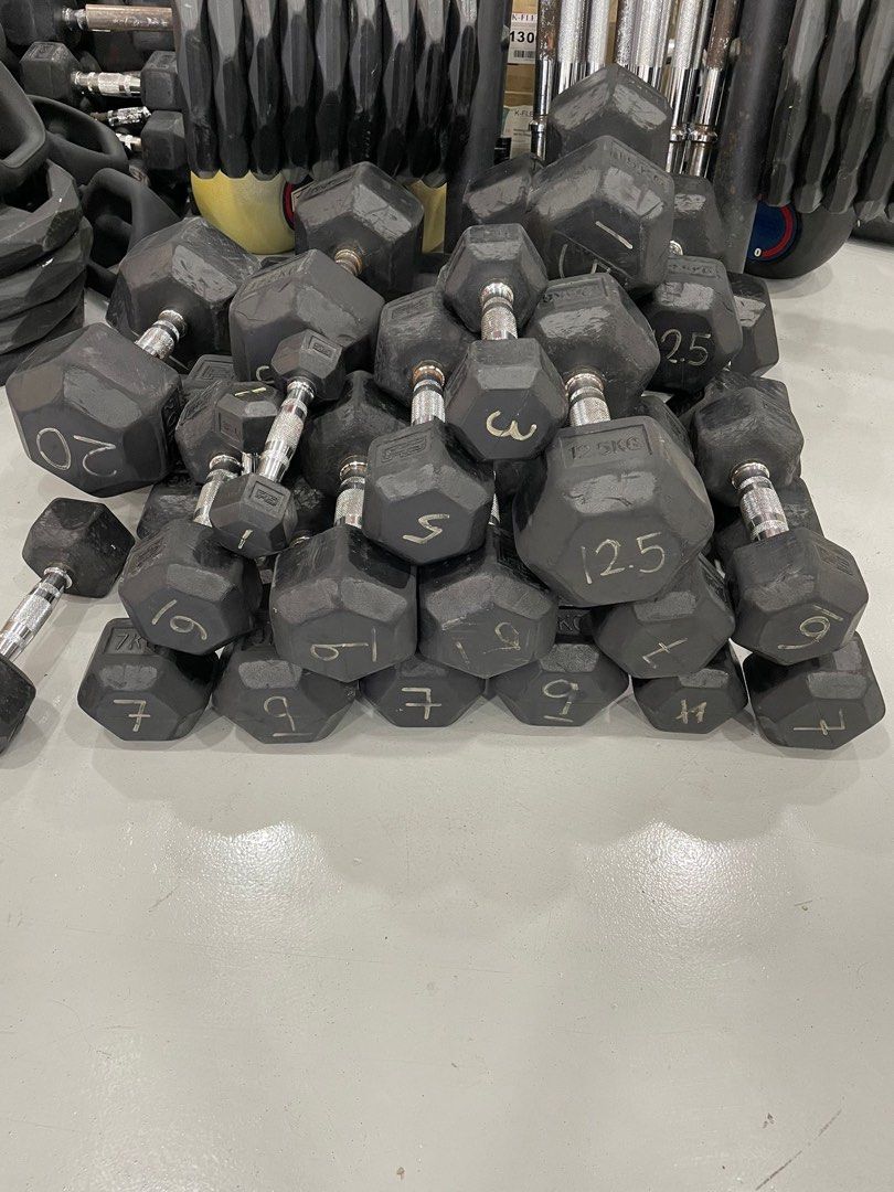 Battle Ropes/Dumbbells/Sledgehammer/Metal Plyobox, Sports Equipment, Exercise & Fitness, Weights